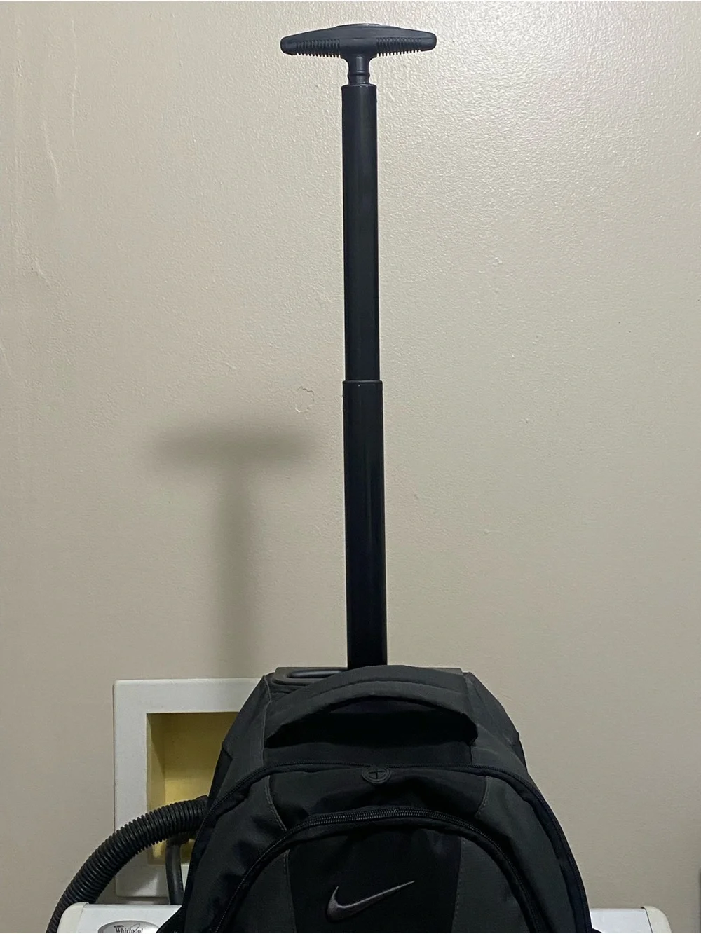 Nike Black Backpack with Embroidered Swoosh